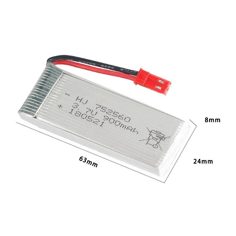 JST 3,7V 900mAh Wiederaufladba – Eachine Drone E58 Bewertung und Preis