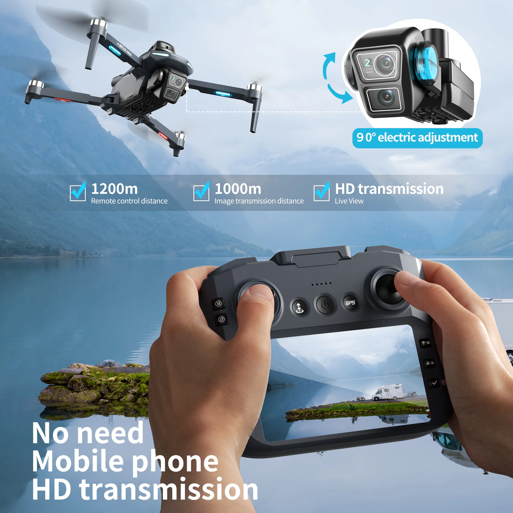 Original XT606 Drohne Professi – Drone Multispectral Bewertung und Preis