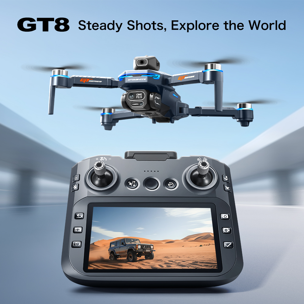 GT8 Max Faltbare Drohne 8K HD  – Drone Multispectral Bewertung und Preis